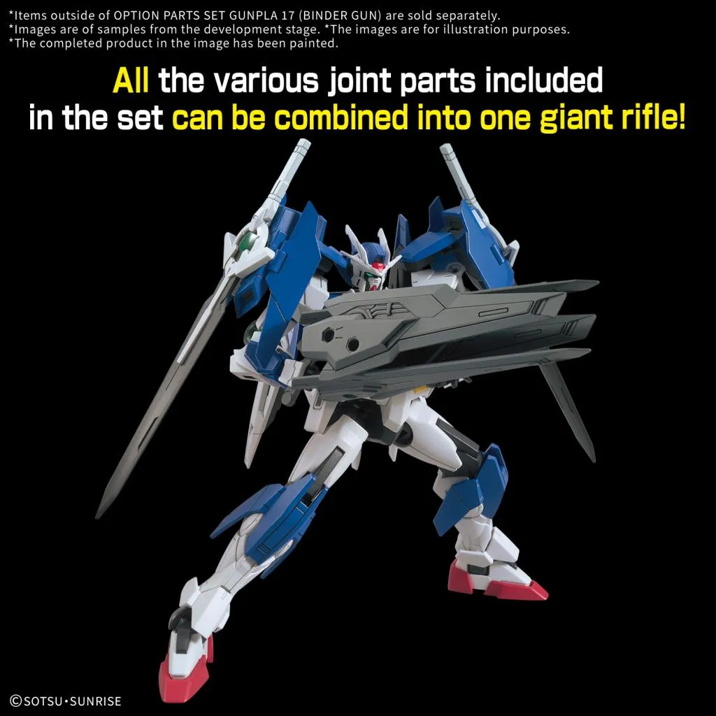 GUNDAM - Option Parts Set Gunpla 17 (Binder Gun) - Model Kit